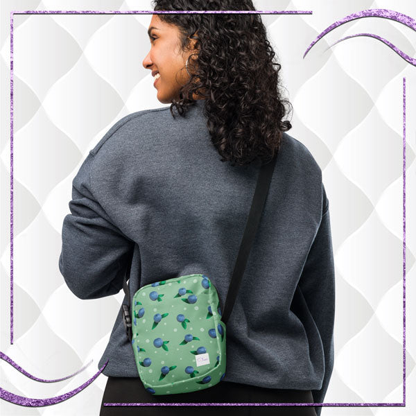 Blueberry Utility Crossbody Bag