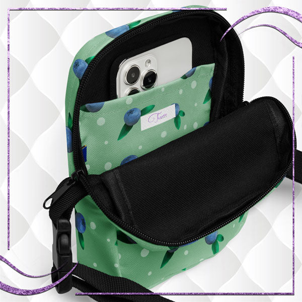 Blueberry Utility Crossbody Bag