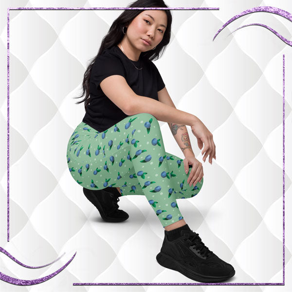 Blueberry Leggings with Pockets