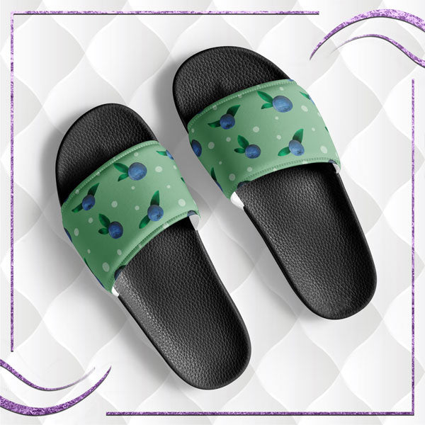 Blueberry Women's Slides