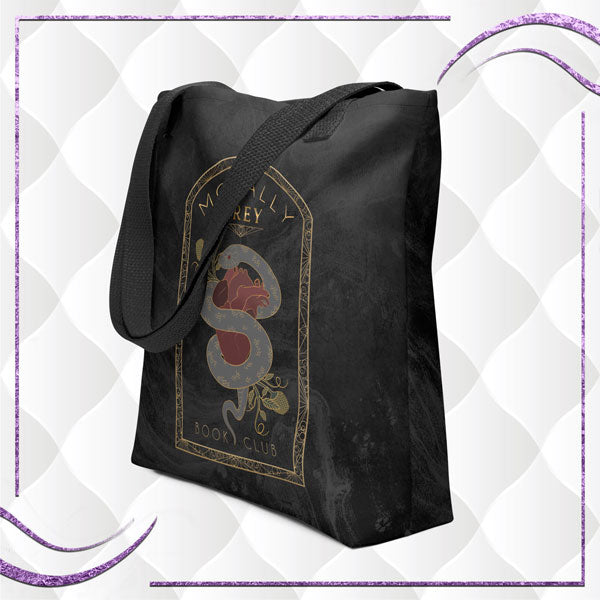 Morally Grey Book Club Tote Bag