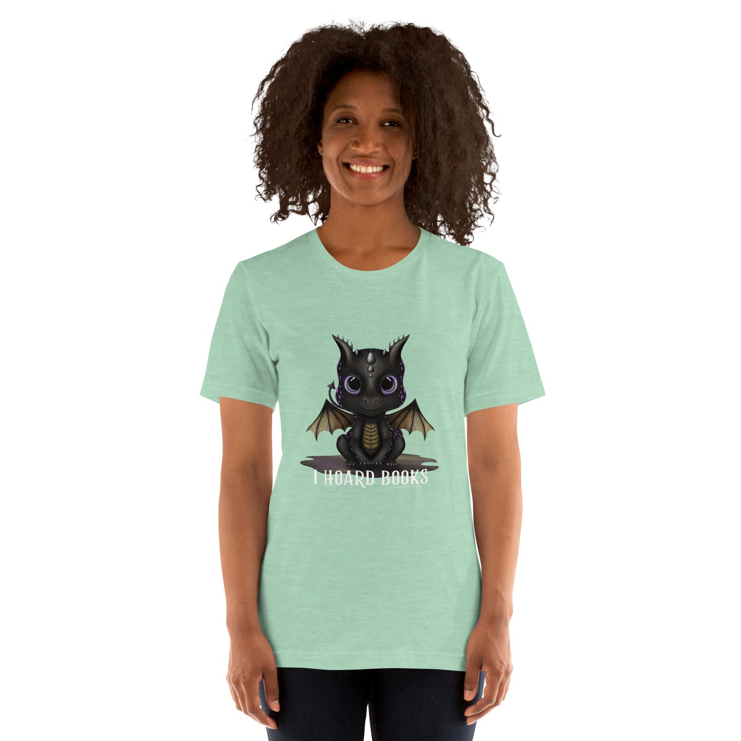 I Hoard Books Dragon Unisex T-shirt