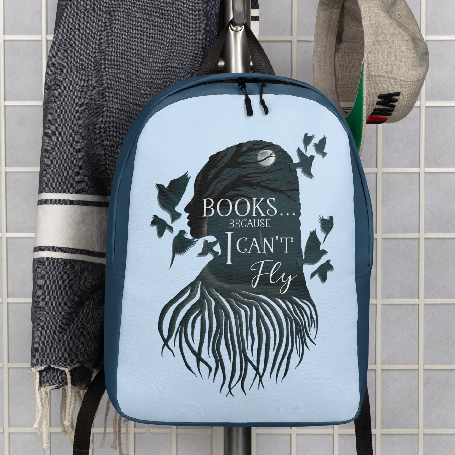 Books...Because I Can't Fly Backpack