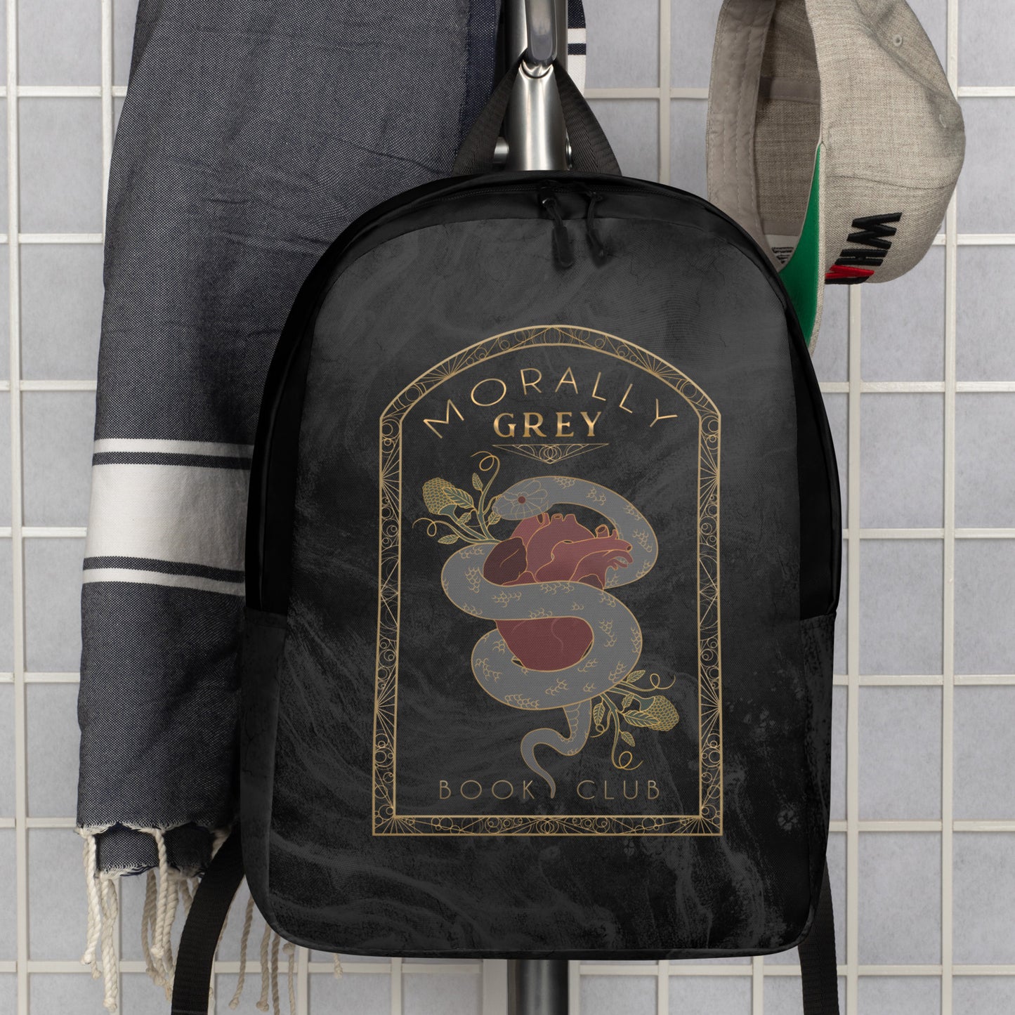 Morally Grey Book Club Backpack