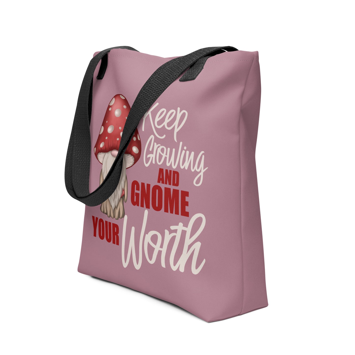 Gnome Your Worth Tote Bag