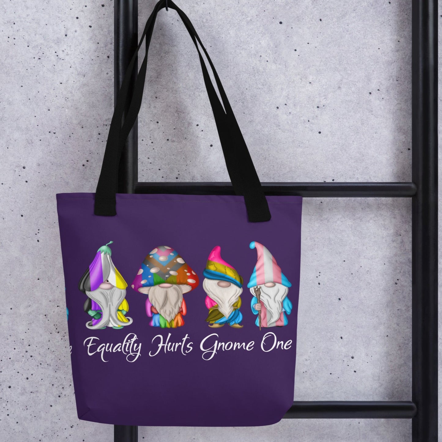 Equality Hurts Gnome One Tote Bag