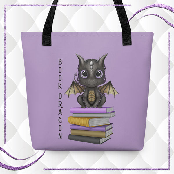 Book Dragon Tote