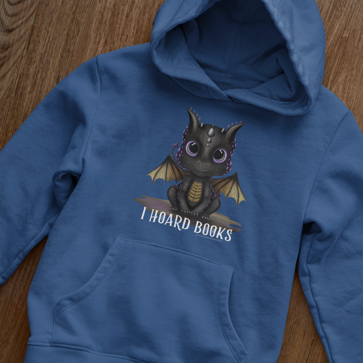 I Hoard Books Dragon Unisex Hoodie