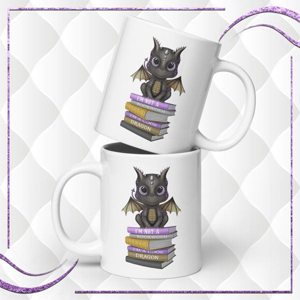 I'm A Book Dragon Mug