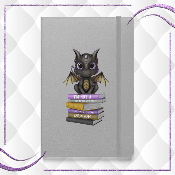 I'm a Book Dragon Hardcover Notebook