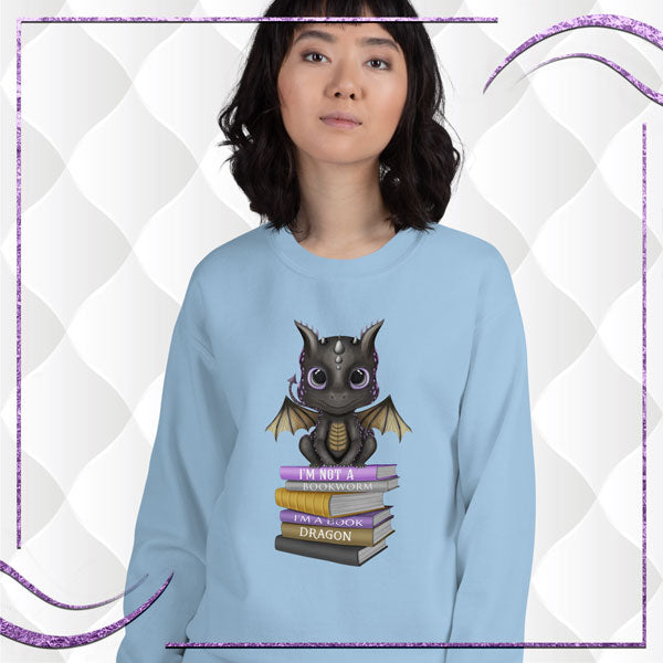 I'm A Book Dragon Unisex Sweatshirt