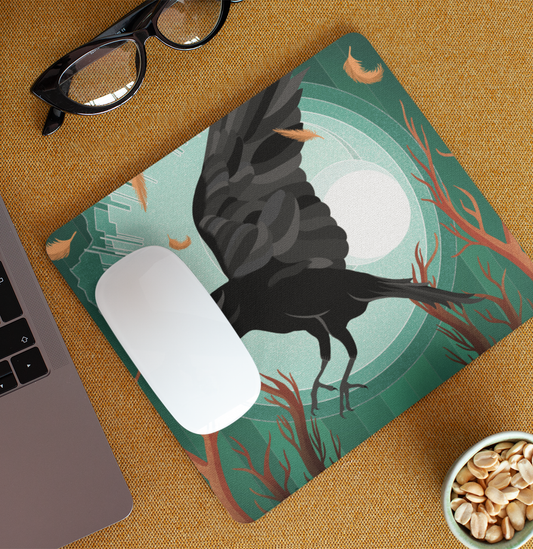 Raven Mouse Pad