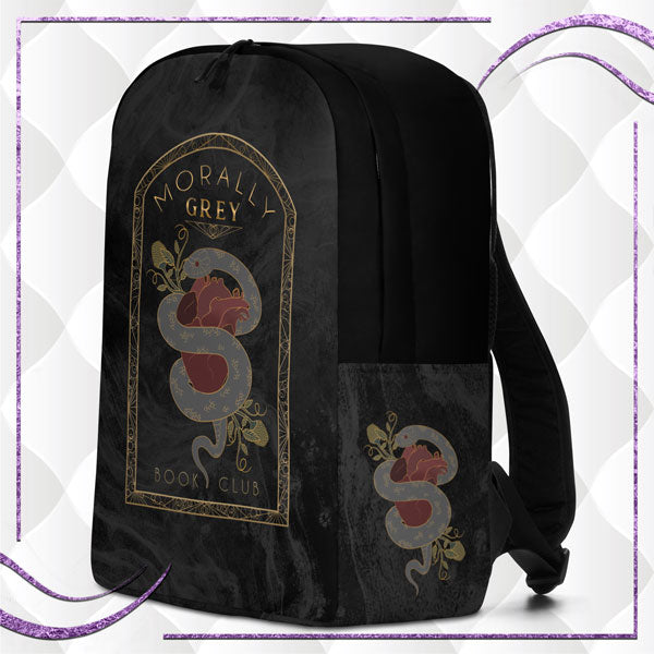 Morally Grey Book Club Backpack