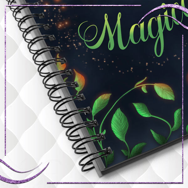 Reading is Magical Spiral Notebook