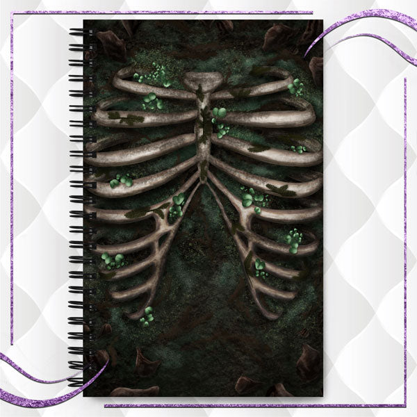 Rib Cage Spiral Notebook