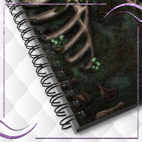 Rib Cage Spiral Notebook