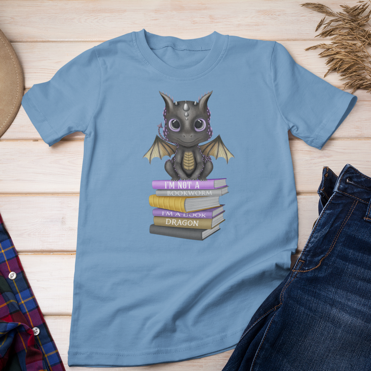 I'm A Book Dragon Unisex T-shirt