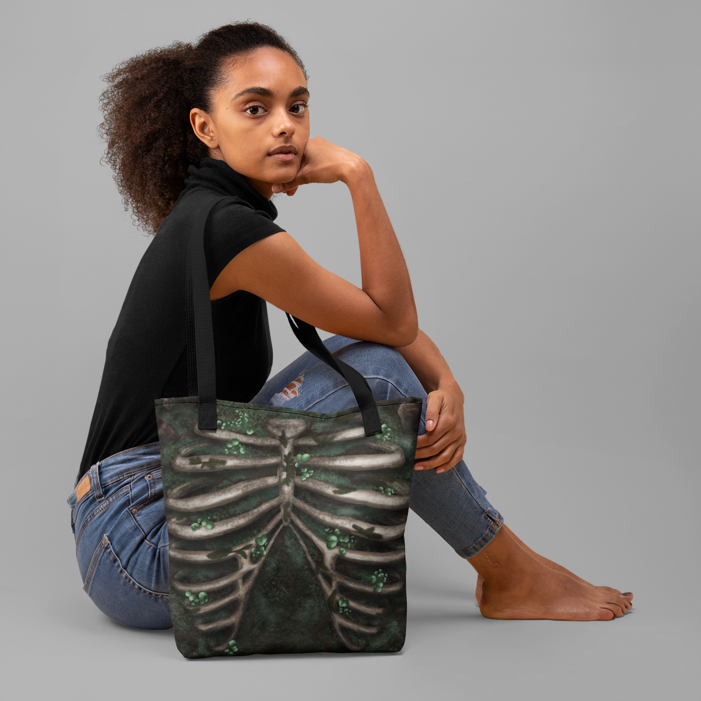 Rib Cage Tote Bag