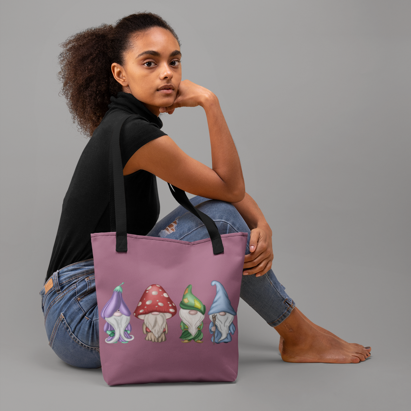 Gnome Friends Tote Bag