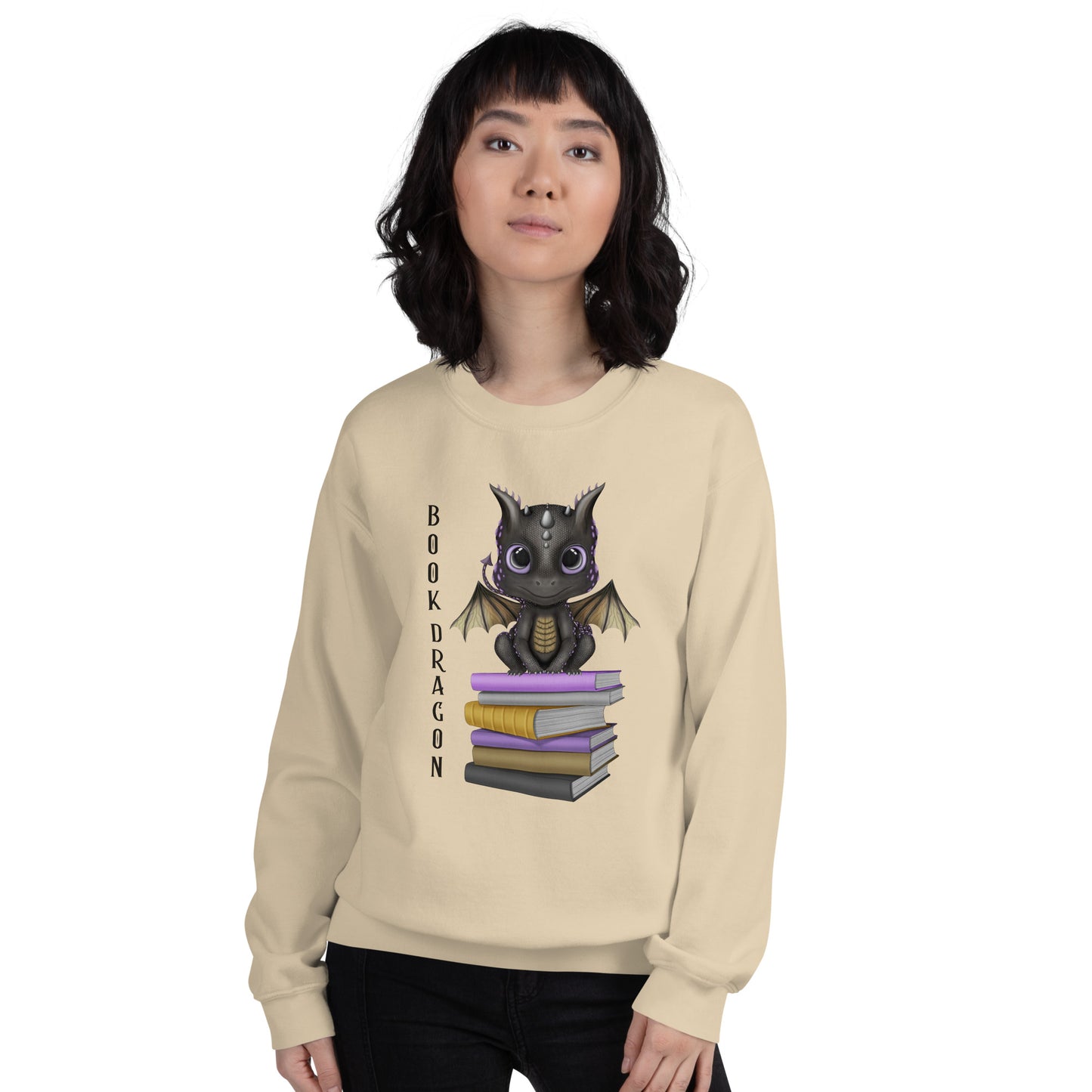 Book Dragon Unisex Sweatshirt