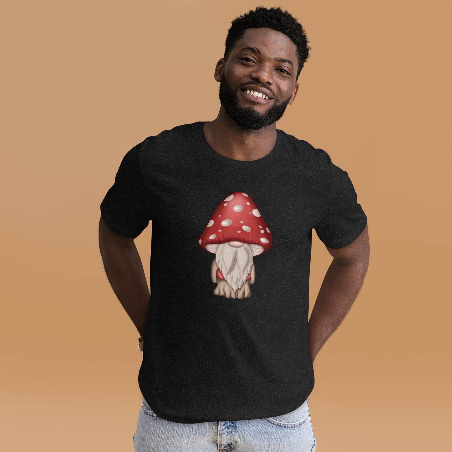 Gnome Mushroom Unisex T-shirt