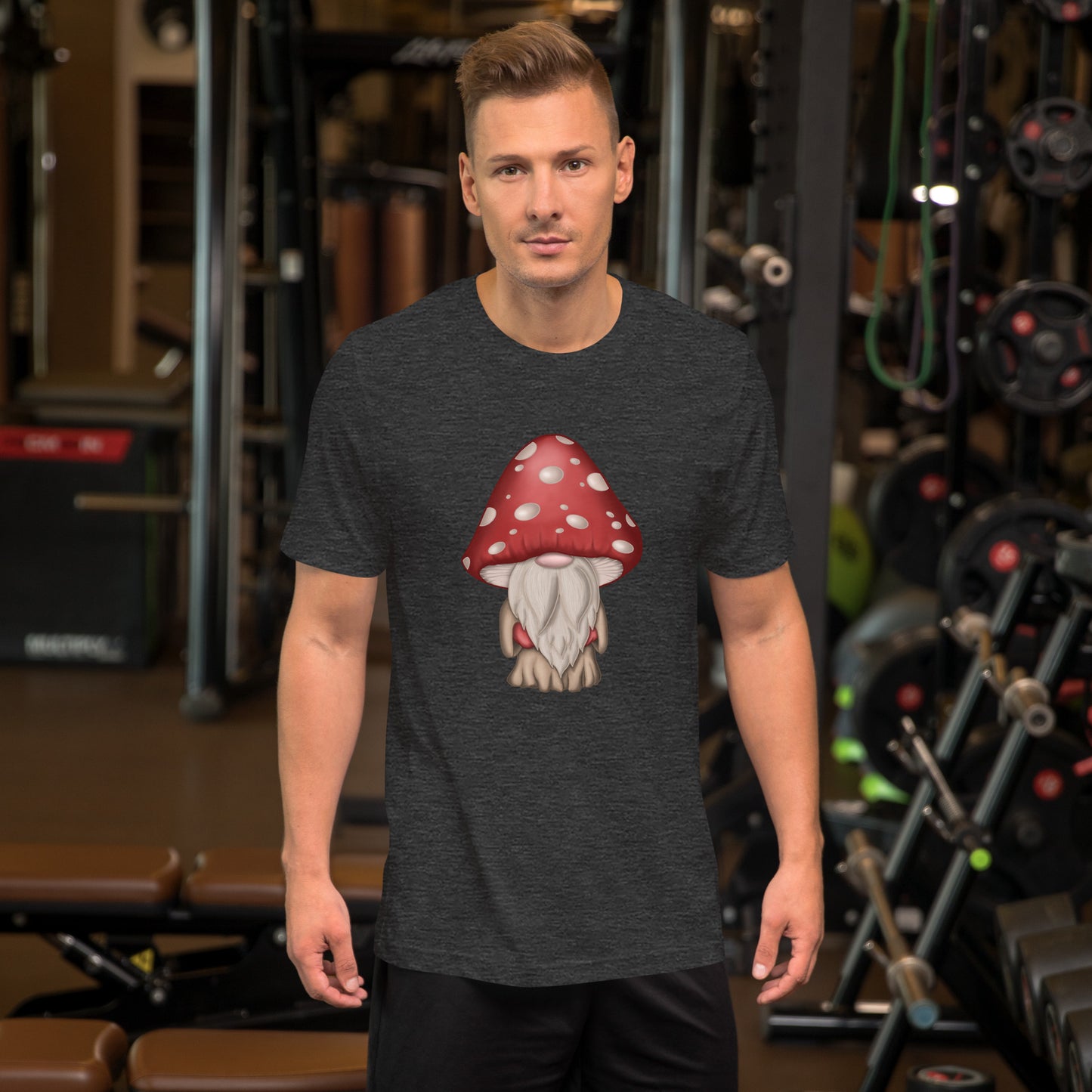 Gnome Mushroom Unisex T-shirt