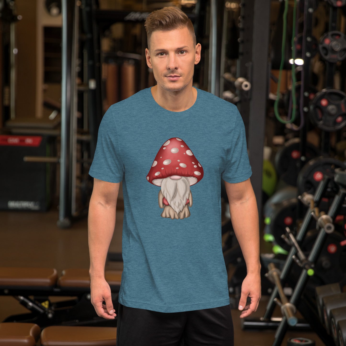 Gnome Mushroom Unisex T-shirt