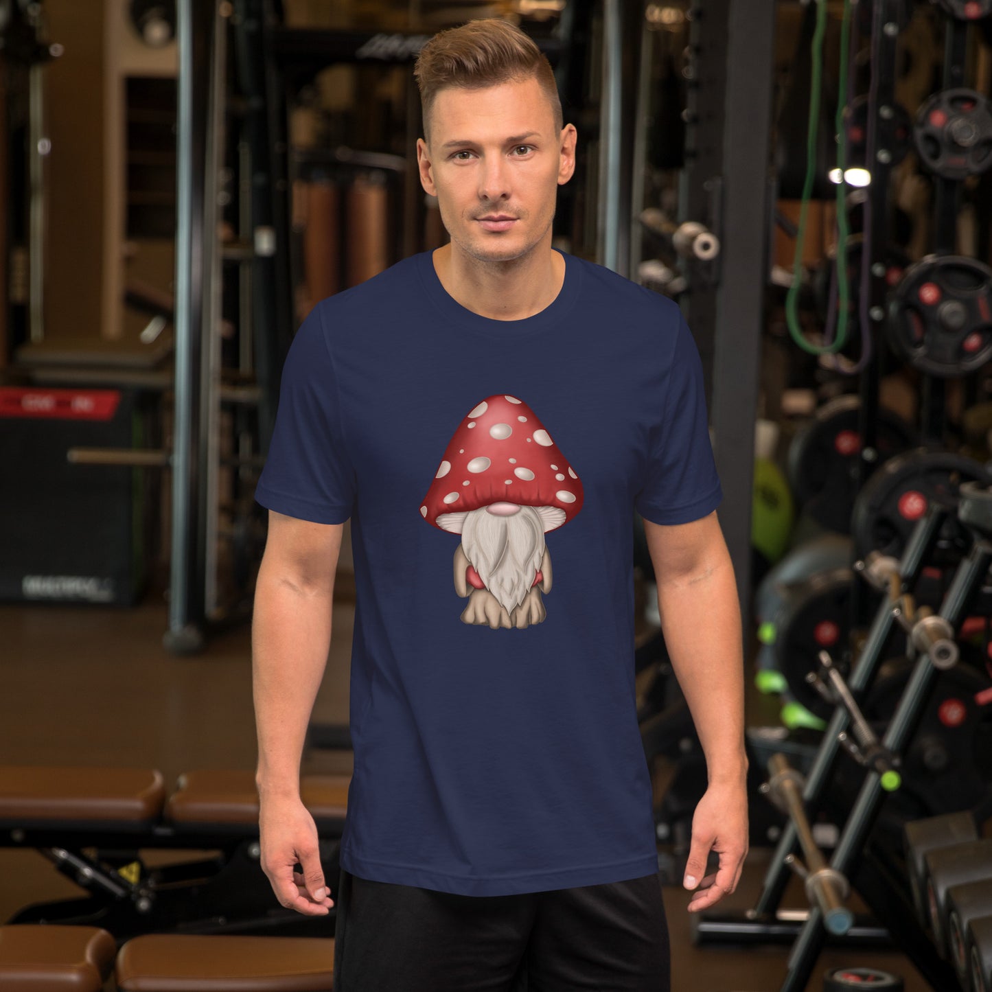 Gnome Mushroom Unisex T-shirt