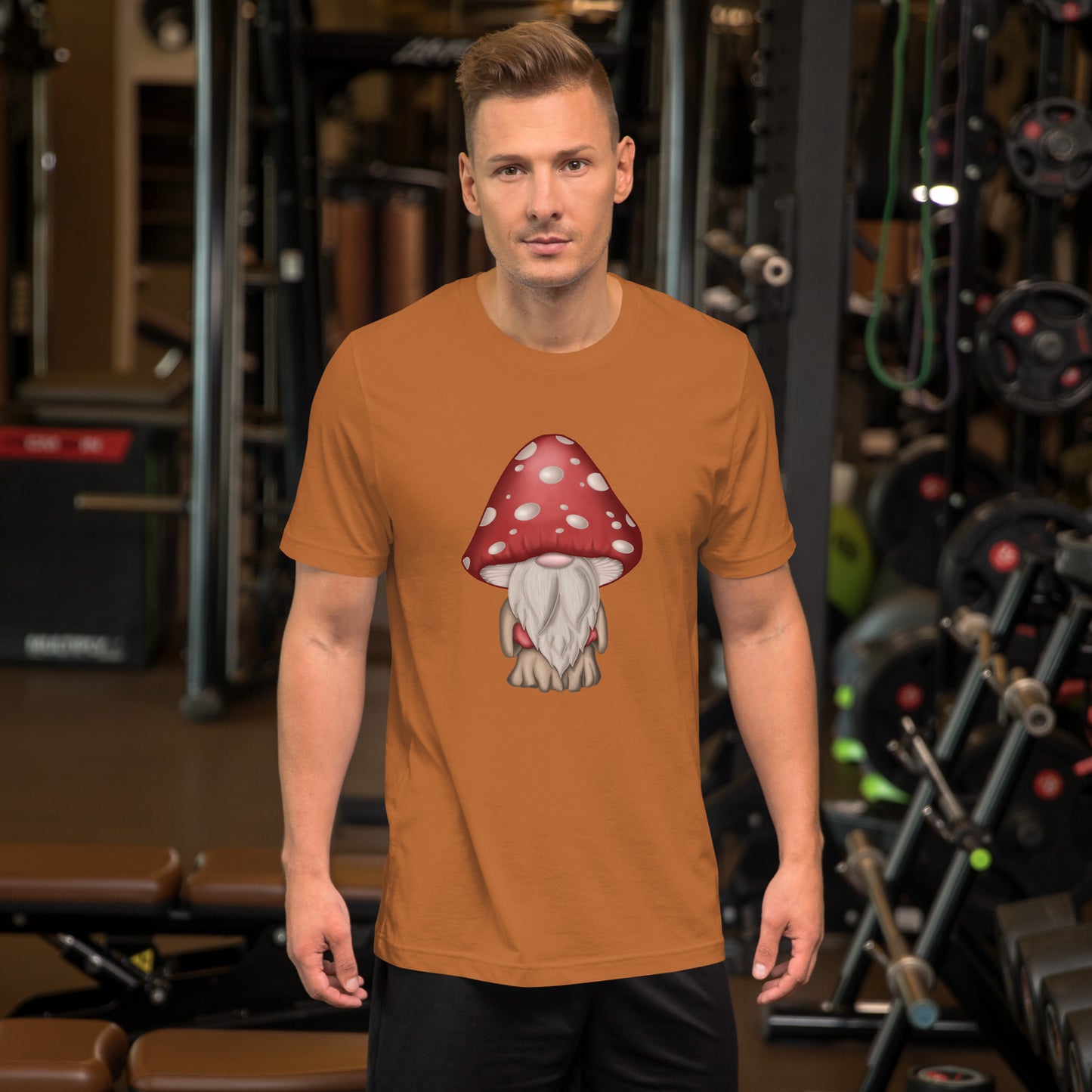 Gnome Mushroom Unisex T-shirt